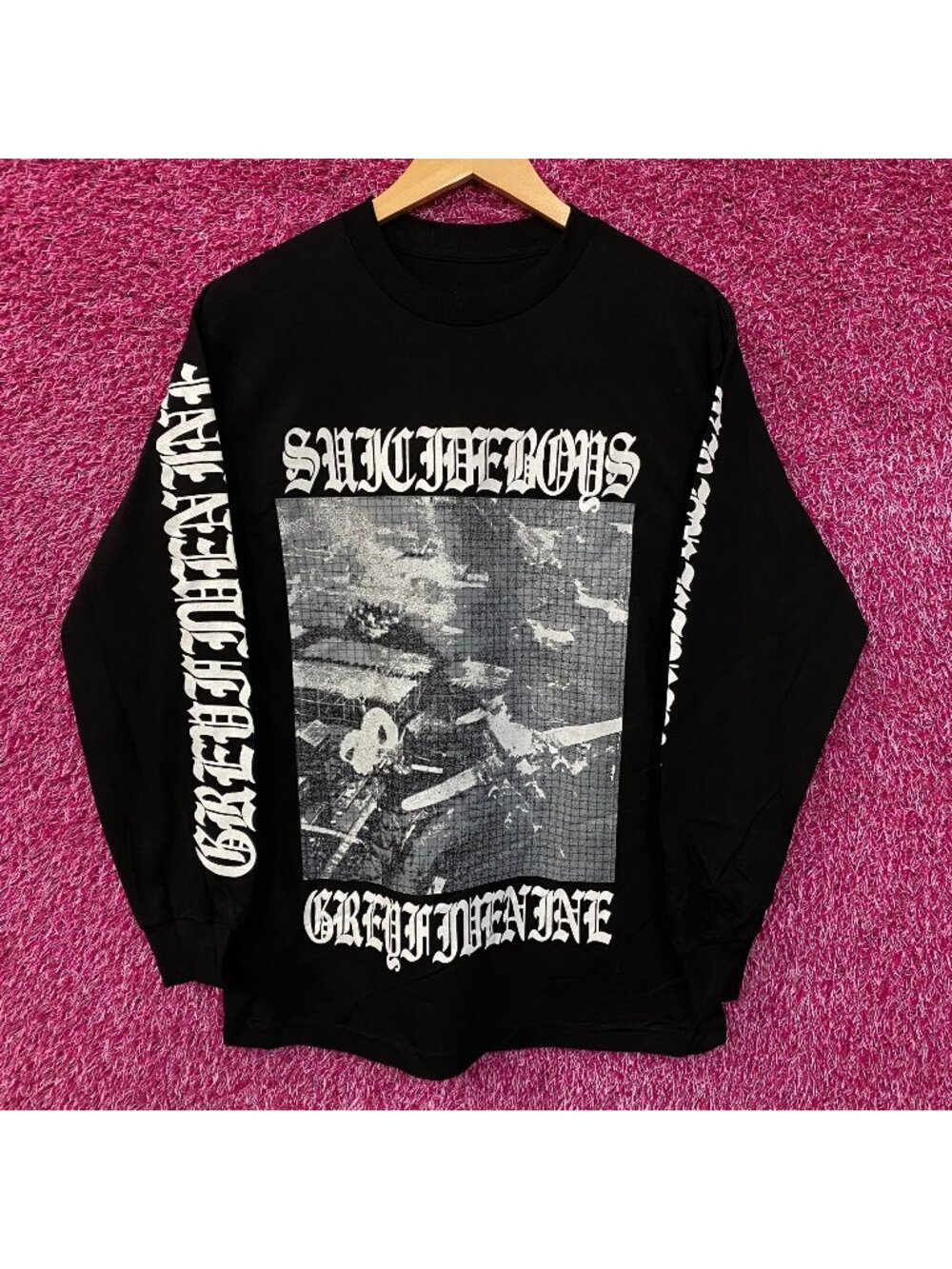 G59 Records x Suicideboy Grey Five Nine Tour Long Sleeve T-Shirt Medium
